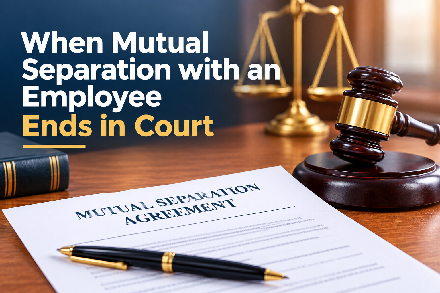 When Mutual Separation with an Employee  Ends in Court