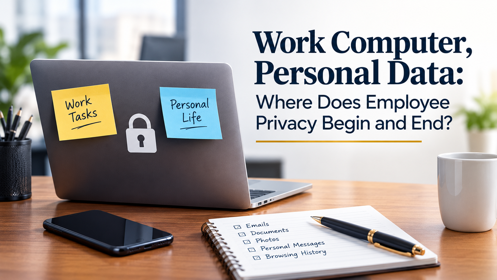 Work Computer, Personal Data: Where Does Employee Privacy Begin and End?